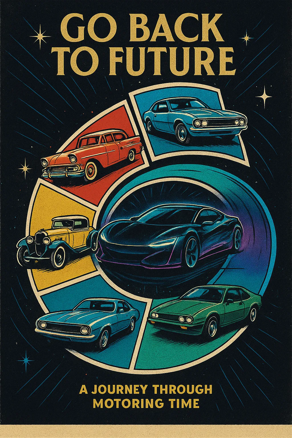 Modern Back To The Future Print