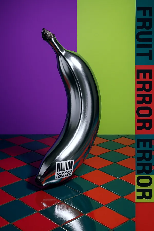 Artistic Metal Banana Concept
