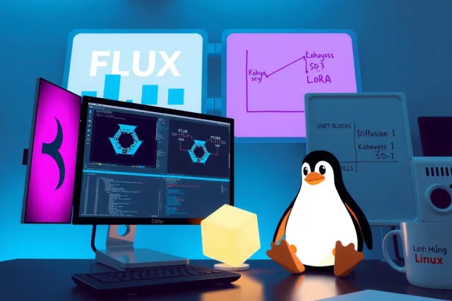 Flux 1.dev & Kohya_ss (sd3) – Hướng dẫn huấn luyện LoRA, ưu nhược điểm bộ công cụ