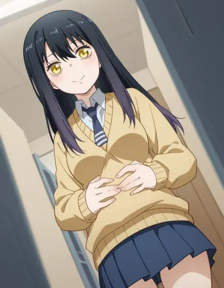 Anime Style,Girl,Physical/Facial feature,LoRA,Pony