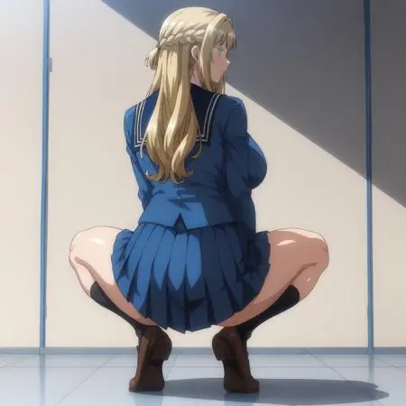 Anime,Girl,Physical/Facial feature,LoRA,Pony