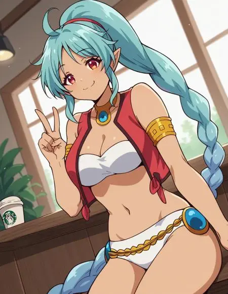 Anime Style,Girl,Physical/Facial feature,LoRA,Pony