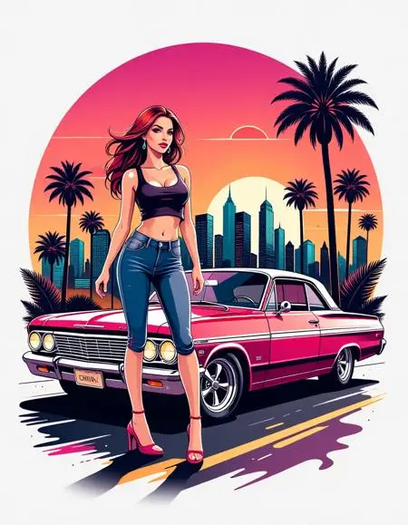 Traditional Painting Media,Girl,Style Boost,LoRA,FLUX.1