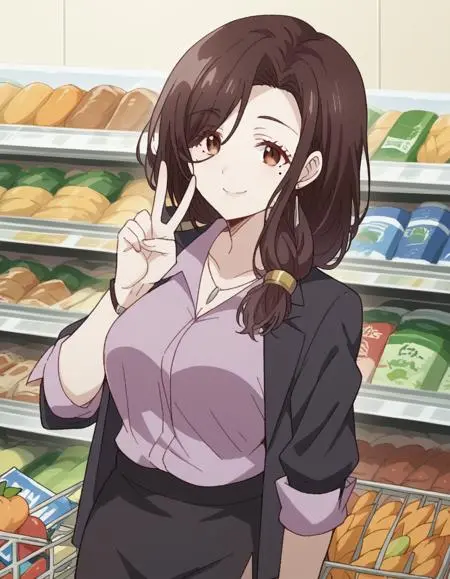 Anime Style,Girl,Physical/Facial feature,LoRA,Pony