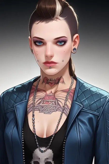 Anime Style,Girl,LoRA,Pony