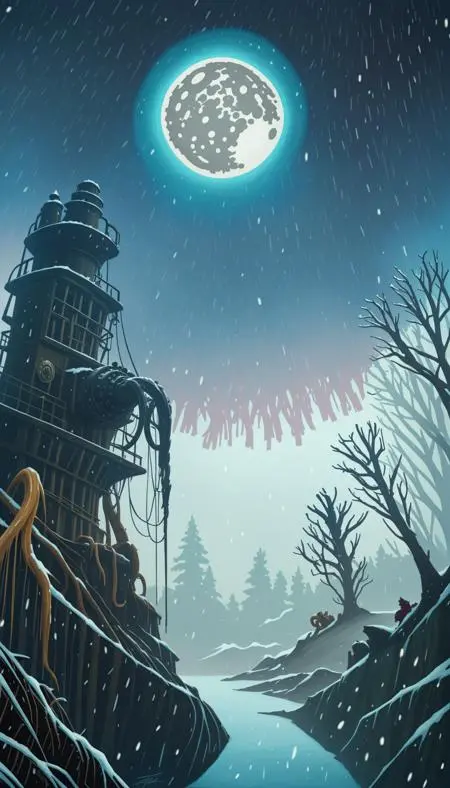 CGI style,Anime Style,Building,LoRA,SDXL