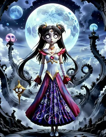 Illustration,Classic Painting,Girl,LoRA,SDXL