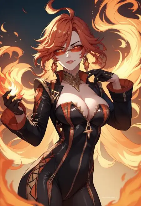 Anime Style,Girl,Physical/Facial feature,LoRA,Pony