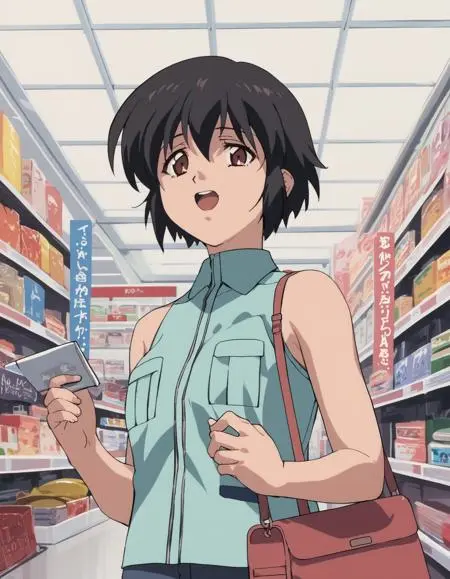 Anime Style,Girl,LoRA,Pony