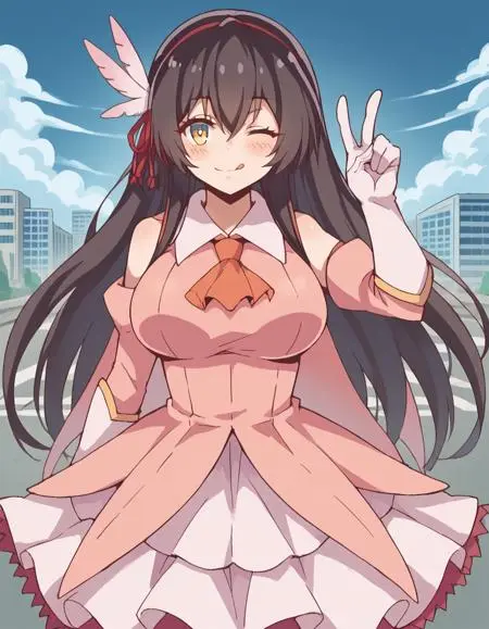 Anime Style,Girl,Physical/Facial feature,LoRA,Pony