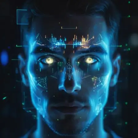 Futuristic Portraits - Holographic - Hologram - Futuristic UI-LoRA ...