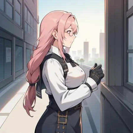 Anime Style,Girl,Physical/Facial feature,LoRA,Pony