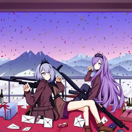 Anime Style,Girl,LoRA,Pony