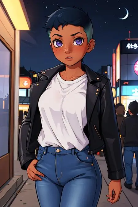 Anime Style,Girl,Physical/Facial feature,LoRA,SD 1.5