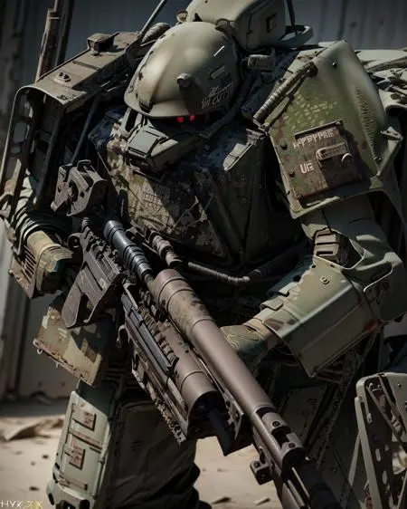 Anime,CGI style,Mecha,LoRA,SD 1.5