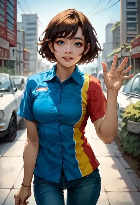 Anime Style,Girl,Style Boost,LoRA,Pony