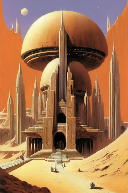 Illustration,Building,Style Boost,LoRA,SDXL