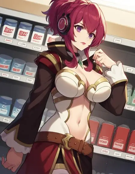 Anime Style,Girl,Physical/Facial feature,LoRA,Pony