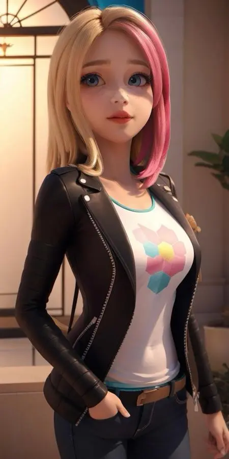 CGI style,Anime Style,Girl,LoRA,SD 1.5