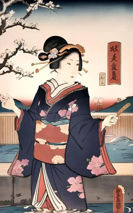 Classic Painting,Traditional Painting Media,Girl,Other,SD 1.5