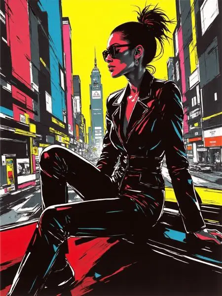 Illustration,Girl,Style Boost,LoRA,FLUX.1