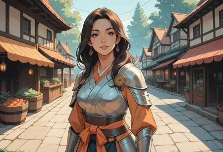 CGI style,Anime Style,Girl,Checkpoint,Pony