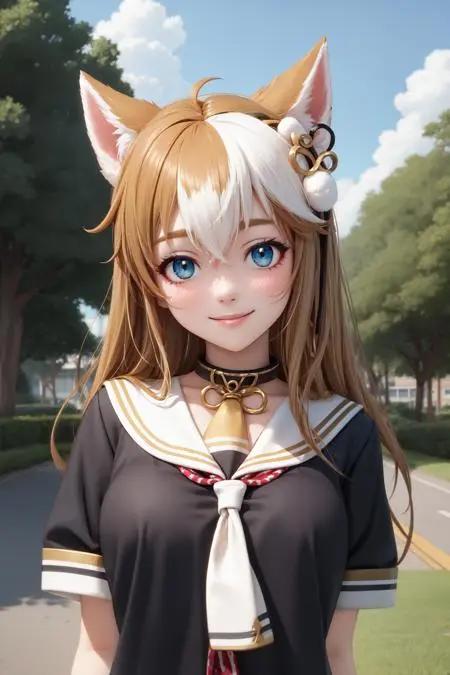 Anime Style,Girl,Style Boost,LoRA,SD 1.5