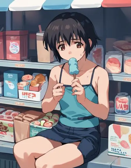 Anime Style,Girl,LoRA,Pony