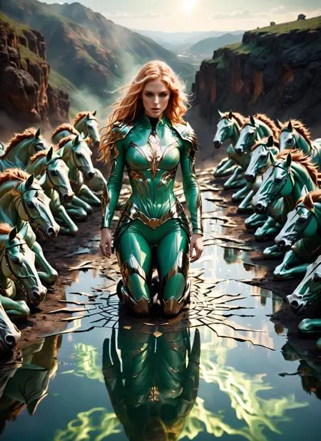 Realistic,CGI style,Fashion & Makeup,LoRA,SDXL