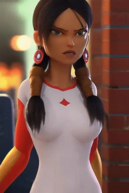 Cartoon style,Anime Character,Girl,LoRA,SD 1.5