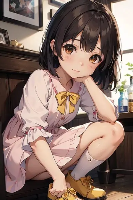 Anime Style,Girl,Style Boost,LoRA,SD 1.5