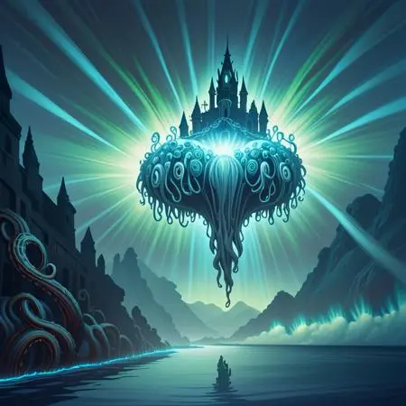 CGI style,Anime Style,Building,LoRA,SDXL