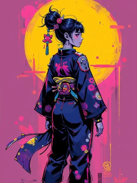 Anime Style,Girl,Object Enhance,LoRA,FLUX.1