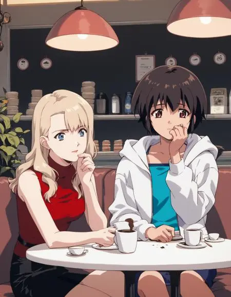 Anime Style,Girl,LoRA,Pony