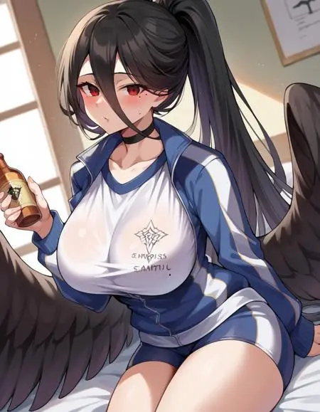 Anime Style,Girl,Physical/Facial feature,LoRA,Pony