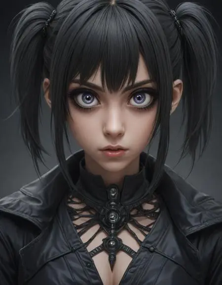 CGI style,Anime Style,Girl,LoRA,SDXL
