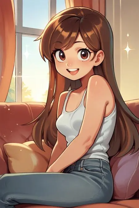 Anime Style,Girl,LoRA,Pony