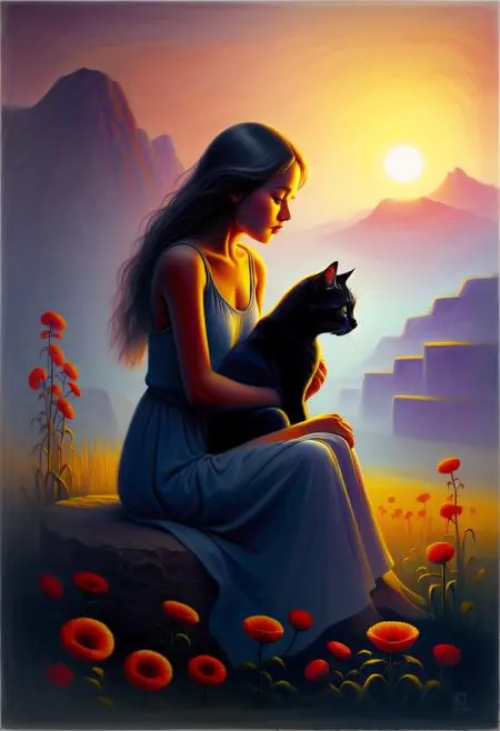 Anime Style,Hand-Drawn,Girl,LoRA,SDXL