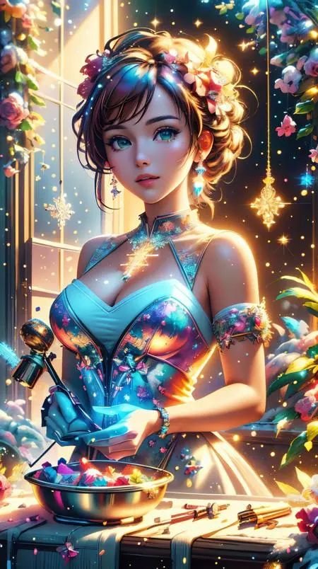 CGI style,Anime Style,Girl,LoRA,SD 1.5