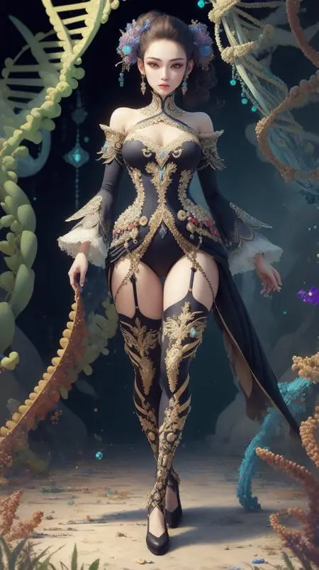 CGI style,Anime Style,Girl,LoRA,SD 1.5