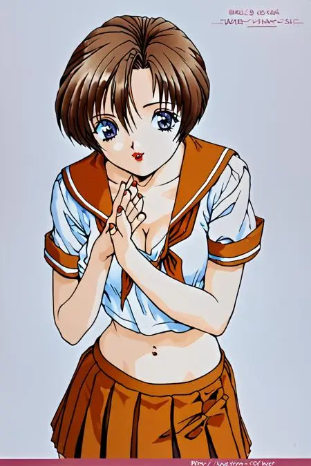 Anime Style,Girl,LoRA,Pony