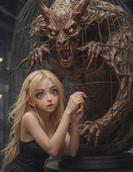 CGI style,Anime Style,Girl,LoRA,SDXL