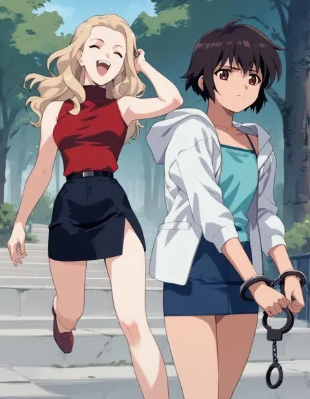 Anime Style,Girl,LoRA,Pony