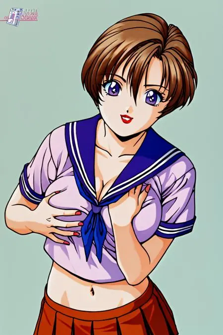 Anime Style,Girl,LoRA,Pony