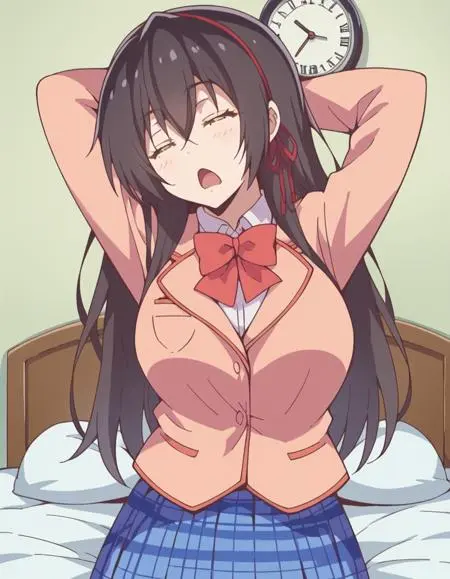 Anime Style,Girl,Physical/Facial feature,LoRA,Pony