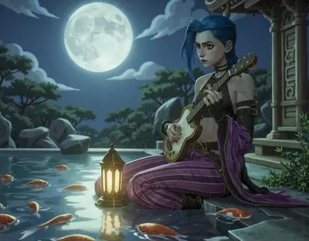 Anime Style,Girl,Object Enhance,LoRA,FLUX.1