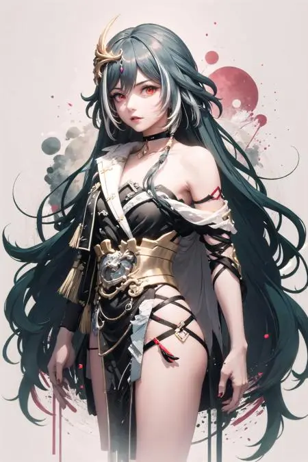 CGI style,Anime Character,Girl,LoRA,SD 1.5