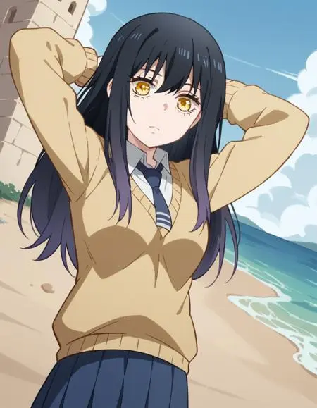 Anime Style,Girl,Physical/Facial feature,LoRA,Pony