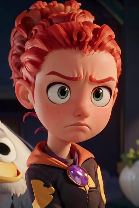 CGI style,Anime Character,Girl,LoRA,SD 1.5