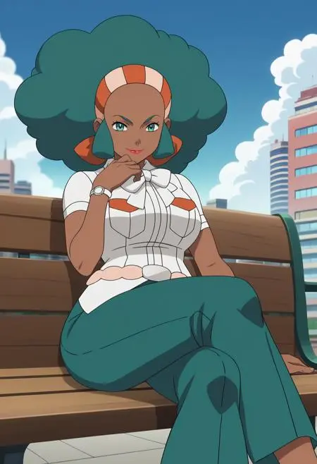 Anime Style,Girl,Physical/Facial feature,LoRA,Pony